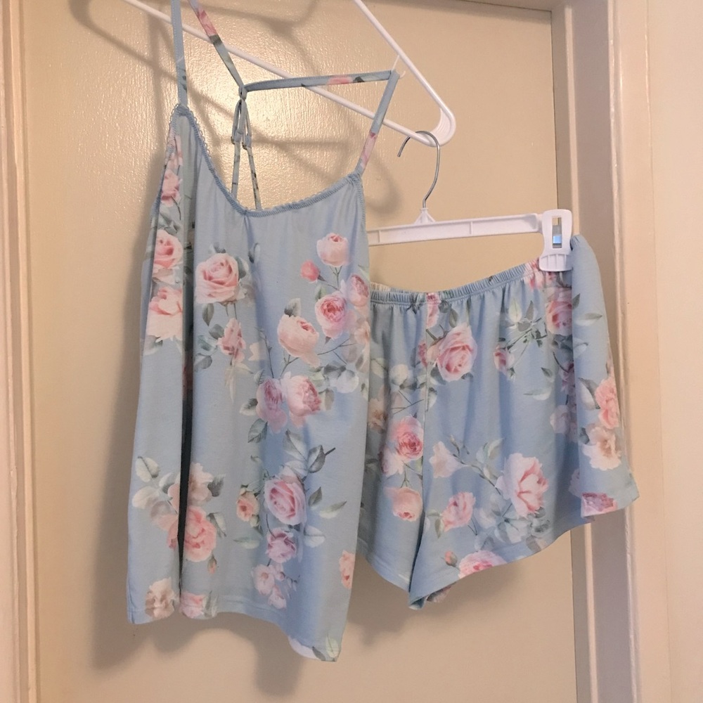 Flora nikrooz sleep short and tank size M